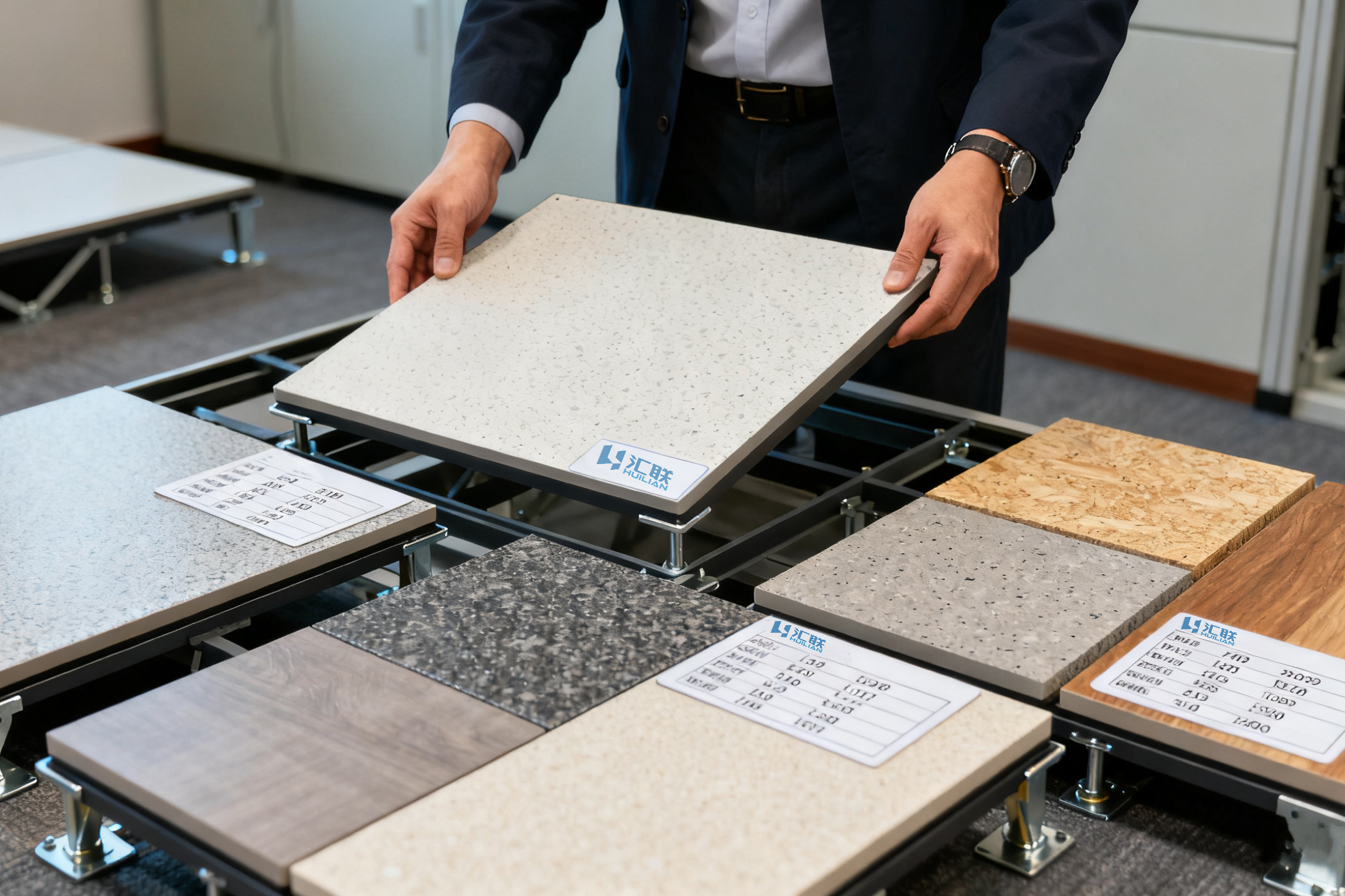 挑选地板示意图